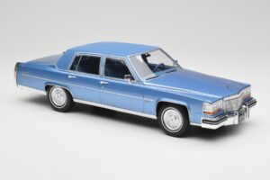 Cadillac Fleetwood Brougham Blue Metallic MCG 1:18 MCG18252 Diecast - image 4 of 6