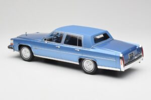 Cadillac Fleetwood Brougham Blue Metallic MCG 1:18 MCG18252 Diecast - image 5 of 6