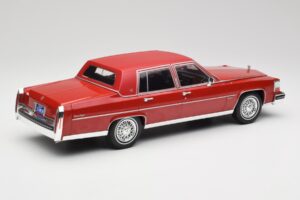 Cadillac Fleetwood Brougham Dark Red Metallic MCG 1:18 MCG18251 Diecast - image 2 of 6