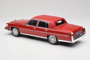 Cadillac Fleetwood Brougham Dark Red Metallic MCG 1:18 MCG18251 Diecast - image 4 of 6