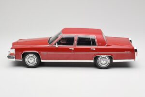 Cadillac Fleetwood Brougham Dark Red Metallic MCG 1:18 MCG18251 Diecast - image 5 of 6