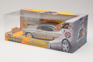 Chevrolet Bel Air Chrome Silver Jada 1:24 253745013 Diecast - image 3 of 3
