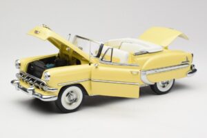 Chevrolet Bel Air Convertible Yellow Sun Star 1:18 1712 Diecast - image 2 of 8