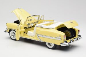 Chevrolet Bel Air Convertible Yellow Sun Star 1:18 1712 Diecast - image 5 of 8