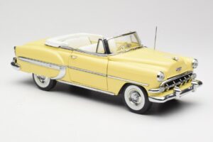 Chevrolet Bel Air Convertible Yellow Sun Star 1:18 1712 Diecast - image 6 of 8