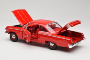 Chevrolet Bel Air Red Maisto 1:18 31641 Diecast - image 5 of 8
