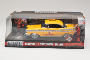 Chevrolet Bel Air Taxi Deadpool Metals Diecast 1:24 30290 Diecast