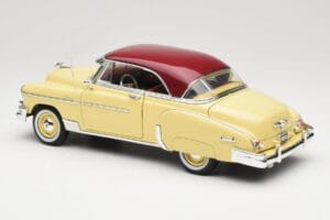 Chevrolet Bel Air Yellow & Red Motormax 1:18 73111 Diecast - image 7 of 8