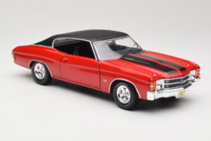 Chevrolet Chevelle SS 454 Red Maisto 1:18 531892 Diecast - image 6 of 8