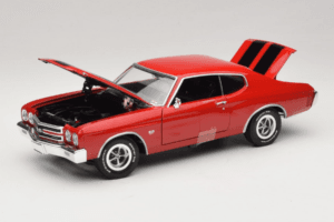 Chevrolet Chevelle SS Red Jack Reacher Auto World 1:18 AWSS109/06 Diecast - image 2 of 8