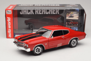 Chevrolet Chevelle SS Red Jack Reacher Auto World 1:18 AWSS109/06 Diecast - image 8 of 8