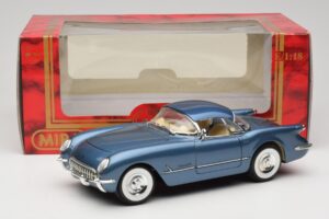 Chevrolet Corvette C1 Blue Mira 1:18 6105 Diecast - image 8 of 8