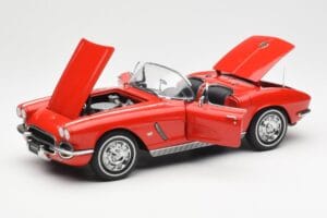 Chevrolet Corvette C1 Convertible Roman Red AUTOart 1:18 71102 Diecast - image 2 of 8