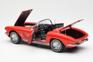 Chevrolet Corvette C1 Convertible Roman Red AUTOart 1:18 71102 Diecast - image 5 of 8