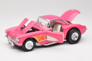 Chevrolet Corvette C1 Gasser Pink Road Legends 1:18 92019-R1 Diecast - image 2 of 8