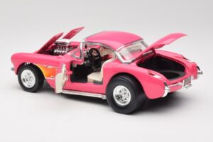 Chevrolet Corvette C1 Gasser Pink Road Legends 1:18 92019-R1 Diecast - image 5 of 8