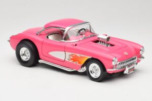 Chevrolet Corvette C1 Gasser Pink Road Legends 1:18 92019-R1 Diecast - image 6 of 8