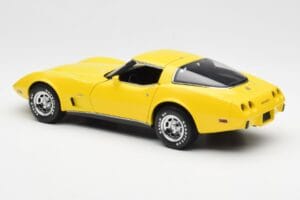 Chevrolet Corvette C3 Yellow UT Models 1:18 21074 Diecast - image 7 of 8