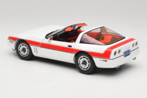 Chevrolet Corvette C4 A-Team White GreenLight 1:18 13532 Diecast - image 7 of 8