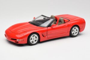 Chevrolet Corvette C5 Cabriolet Red Bburago 1:18 3076 Diecast
