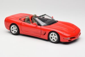 Chevrolet Corvette C5 Cabriolet Red Bburago 1:18 3076 Diecast - image 6 of 8