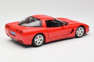 Chevrolet Corvette C5 Red Bburago 1:18 3066 Diecast - image 3 of 8