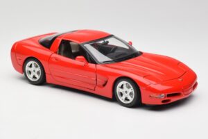 Chevrolet Corvette C5 Red Bburago 1:18 3066 Diecast - image 6 of 8