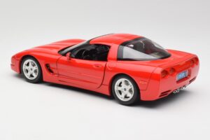 Chevrolet Corvette C5 Red Bburago 1:18 3066 Diecast - image 7 of 8