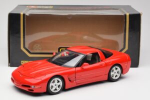 Chevrolet Corvette C5 Red Bburago 1:18 3066 Diecast - image 8 of 8