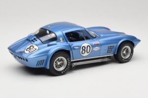 Chevrolet Corvette Grand Sport GT #80 R. Penske Chevrolet Nassau Speed Week 1963 Exoto 1:18 RLG18022 Diecast - image 3 of 8