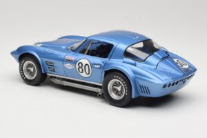 Chevrolet Corvette Grand Sport GT #80 R. Penske Chevrolet Nassau Speed Week 1963 Exoto 1:18 RLG18022 Diecast - image 7 of 8