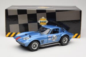 Chevrolet Corvette Grand Sport GT #80 R. Penske Chevrolet Nassau Speed Week 1963 Exoto 1:18 RLG18022 Diecast - image 8 of 8