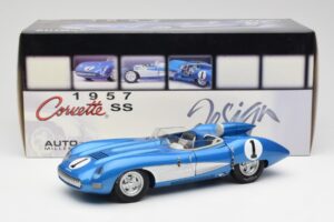 Chevrolet Corvette SS Blue AUTOart 1:18 71051 Diecast - image 8 of 8