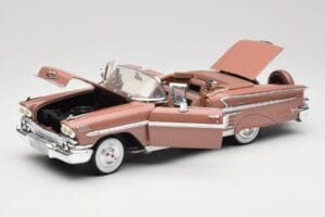 Chevrolet Impala Convertible Brown Motormax 1:18 73112 Diecast - image 2 of 8