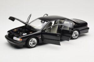 Chevrolet Impala SS Black AUTOart 1:18 71091 Diecast - image 2 of 8