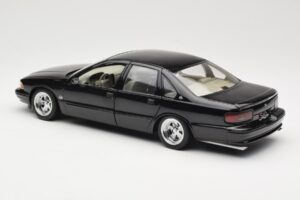 Chevrolet Impala SS Black AUTOart 1:18 71091 Diecast - image 7 of 8