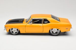 Chevrolet Nova SS Gold Maisto 1:18 31083 Diecast - image 4 of 8
