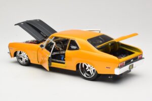 Chevrolet Nova SS Gold Maisto 1:18 31083 Diecast - image 5 of 8