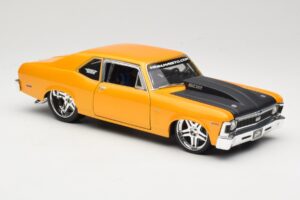 Chevrolet Nova SS Gold Maisto 1:18 31083 Diecast - image 6 of 8