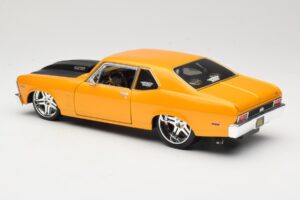 Chevrolet Nova SS Gold Maisto 1:18 31083 Diecast - image 7 of 8