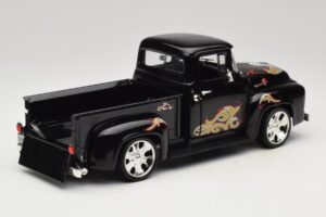 Chevrolet Old School Cody Project Truck & Chopper Set Joyride 1:18 33911 Diecast - image 3 of 8