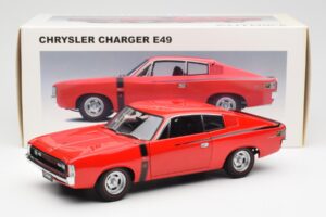 Chrysler Charger E49 Red AUTOart 1:18 71505 Diecast - image 8 of 8