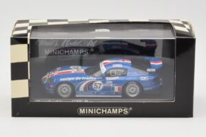 Dodge Viper GTS-R #57 Terrien / Cochet / Dayraut Le Mans 24 Hours 2001 Minichamps 1:43 400011457 Diecast - image 4 of 4