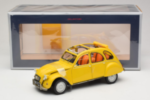 Citroen 2CV 6 Club Mimosa Yellow Norev 1:18 181496 Diecast - image 6 of 6