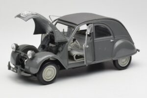 Citroen 2CV A Grey Tchibo 1:18 49418 Diecast - image 2 of 8