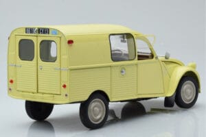 Citroen 2CV Furgonette AK350 Pastis Yellow Norev 1:18 181488 Diecast - image 3 of 8