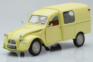Citroen 2CV Furgonette AK350 Pastis Yellow Norev 1:18 181488 Diecast