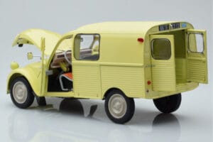 Citroen 2CV Furgonette AK350 Pastis Yellow Norev 1:18 181488 Diecast - image 5 of 8