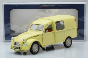 Citroen 2CV Furgonette AK350 Pastis Yellow Norev 1:18 181488 Diecast - image 8 of 8