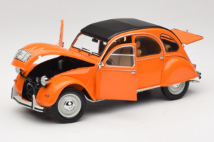 Citroen 2CV Orange Minichamps 1:18 150111504 Diecast - image 2 of 8